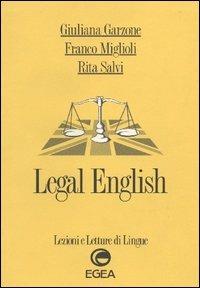 Legal english - Giuliana Garzone,Franco Miglioli,Rita Salvi - copertina