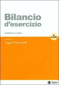 Bilancio d'esercizio. Letture e casi. 6 crediti - copertina