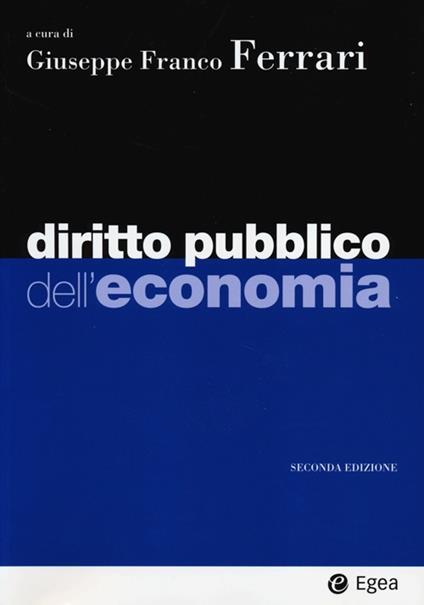 Diritto pubblico dell'economia - copertina