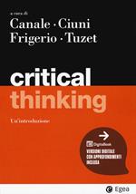 Critical thinking. Con Contenuto digitale per accesso on line