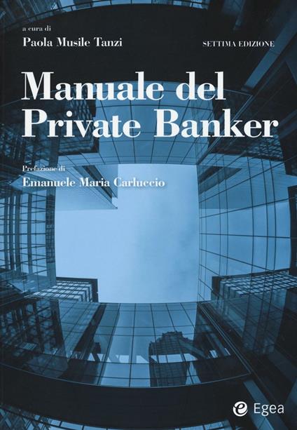 Manuale del private banker - copertina