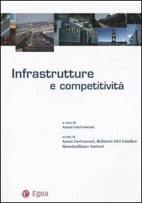 Infrastrutture e competitività - Anna Gervasoni,Roberto Del Giudice,Massimiliano Sartori - copertina
