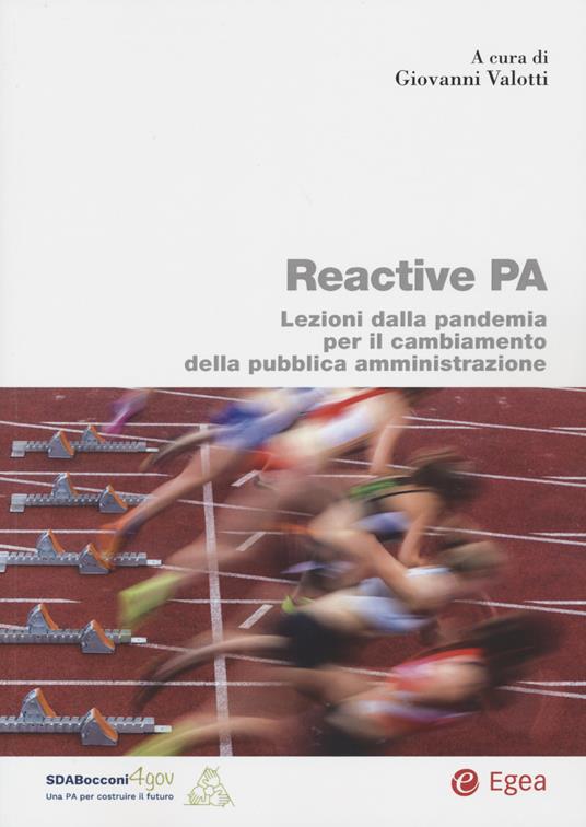 Reactive PA. Lezioni dalla pandemia per il cambiamento della pubblica amministrazione - copertina