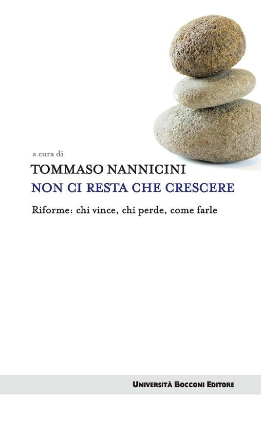 Non ci resta che crescere. Riforme: chi vince, chi perde, come farle - Tommaso Nannicini - ebook