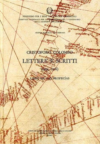 Nuova raccolta colombiana. Vol. 3: Lettere e scritti. - Cristoforo Colombo - copertina