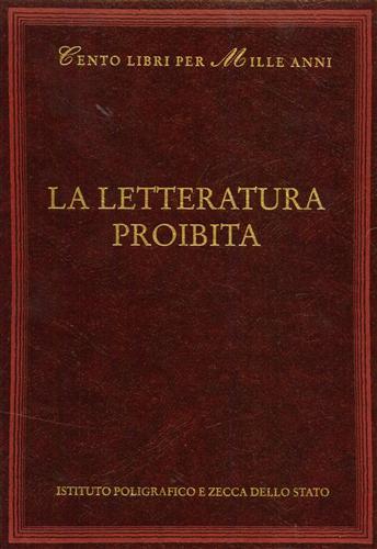 La letteratura proibita - Giorgio Patrizi - copertina