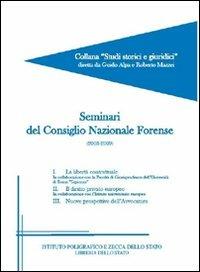 Seminari del consiglio nazionale forense - copertina