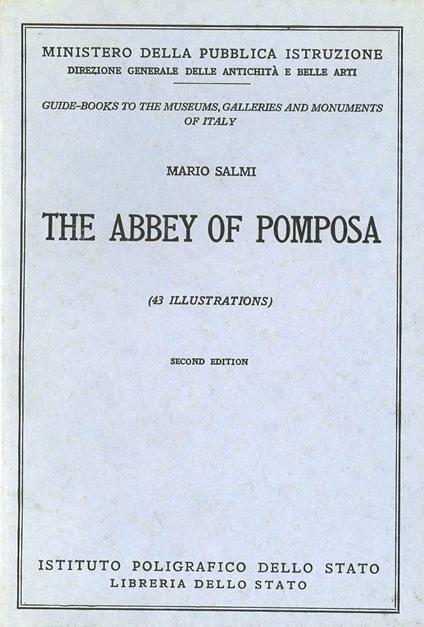 L' Abbazia di Pomposa. Guida. Ediz. inglese - Mario Salmi - copertina