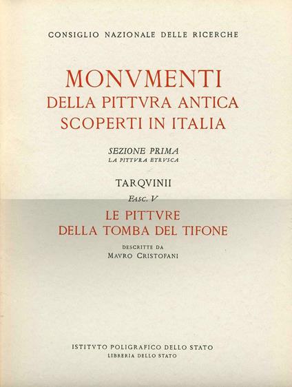 Monumenti della pittura antica scoperti in Italia. Programma dell'opera - Giulio E. Rizzo - copertina