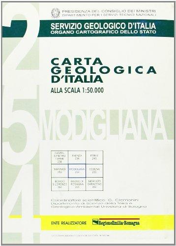 Carta geologica d'Italia 1:50.000. Modigliana. Con note illustrative - copertina