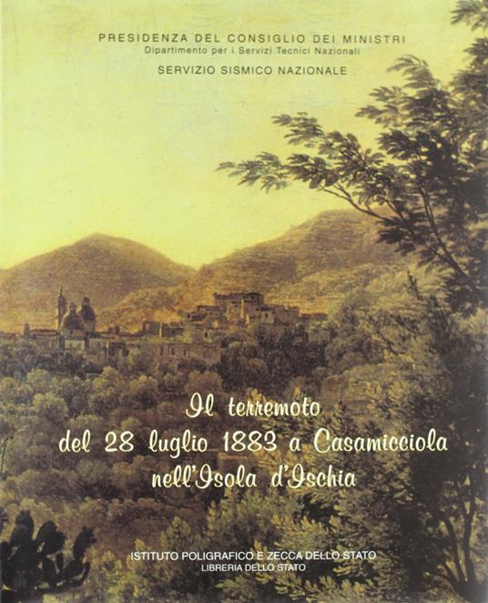 Il terremoto del 28 luglio 1883 a Casamicciola, isola d'Ischia - copertina