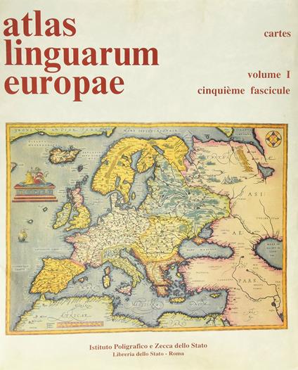 Atlas linguarum Europae (1/5) - copertina