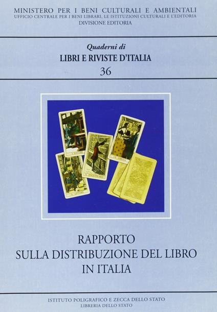 Rapporto sulla distribuzione del libro in Italia - copertina