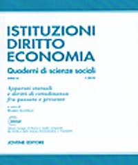 Apparati statuali e diritti di cittadinanza fra passato e presente - copertina