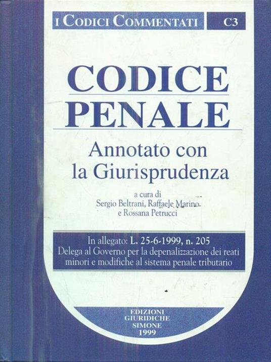 Codice penale. Annotato con la giurisprudenza - 2