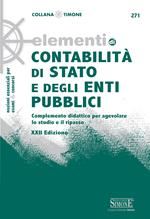 Elementi di contabilità di Stato e degli enti pubblici