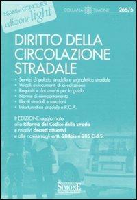 Diritto della circolazione stradale - copertina