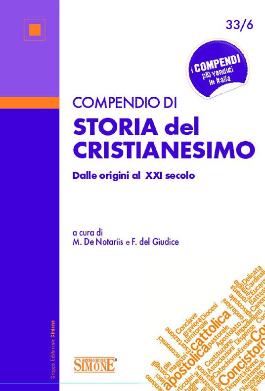 Compendio di storia del cristianesimo dalle origini al XXI secolo - copertina