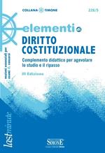 Elementi di diritto costituzionale. Complemento didattico per agevolare lo studio e il ripasso