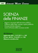 Scienza delle finanze