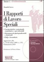 I rapporti di lavoro speciali. Con CD-ROM