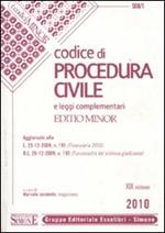 Codice di procedura civile e leggi complementari. Ediz. minore