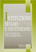 Istituzioni di Gaio e Giustiniano