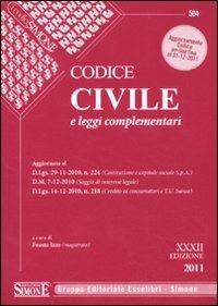 Codice civile. Leggi complementari - copertina