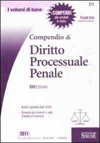 Compendio di diritto processuale penale - Fausto Izzo - copertina