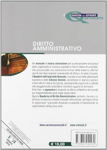 Diritto amministrativo. Manuale di base per la preparazione alla prova orale 2010-FAQ. Diritto amministrativo. Le domande più frequenti dell'esame di avvocato 2011 - 2