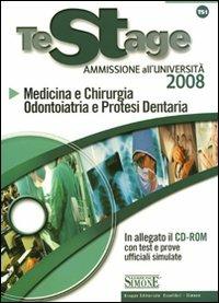 Medicina e chirurgia, Odontoiatria e Protesi Dentaria. Ammissione all'università. Con CD-ROM - copertina