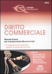 Diritto commerciale - copertina