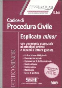 Codice di procedura civile esplicato - copertina