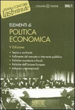 Elementi di politica economica