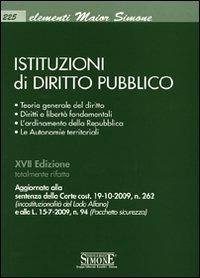 Istituzioni di diritto pubblico - copertina