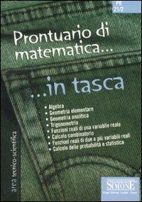 Prontuario di matematica - copertina