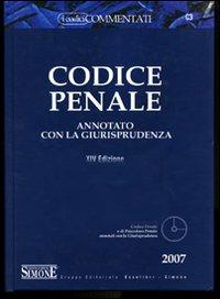 Codice penale annotato con la giurisprudenza. Con CD-ROM - copertina