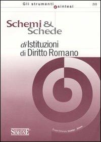 Schemi & schede di istituzioni di diritto romano - copertina