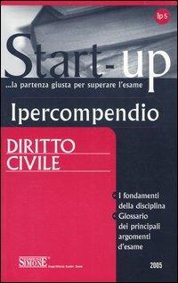 Ipercompendio diritto civile - copertina