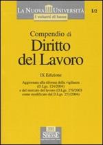 Compendio di diritto del lavoro