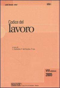 Codice del lavoro - copertina