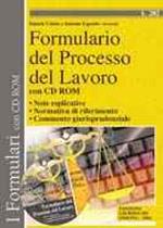 Formulario del processo del lavoro. Con CD-ROM