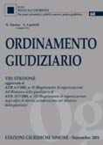 Ordinamento giudiziario - Raffaele Marino,Alberto Landolfi - copertina