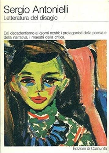Letteratura del disagio - Sergio Antonielli - copertina