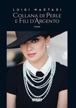 Collana di perle e fili d'argento