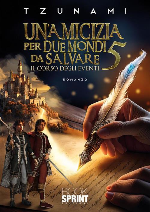 Un'amicizia per due mondi da salvare. Vol. 5 - Tzunami - copertina