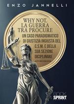 Why not. La guerra tra procure. Un caso paradigmatico di giustizia ingiusta del C.S.M. e della sua sezione disciplinare