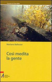 Così medita la gente - Mariano Ballester - copertina