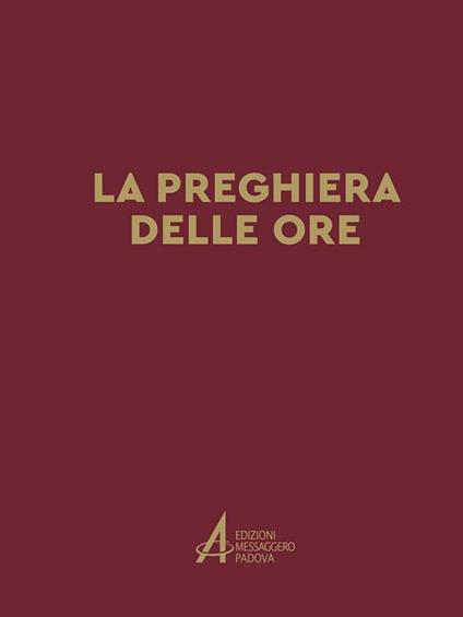 La preghiera delle ore - copertina