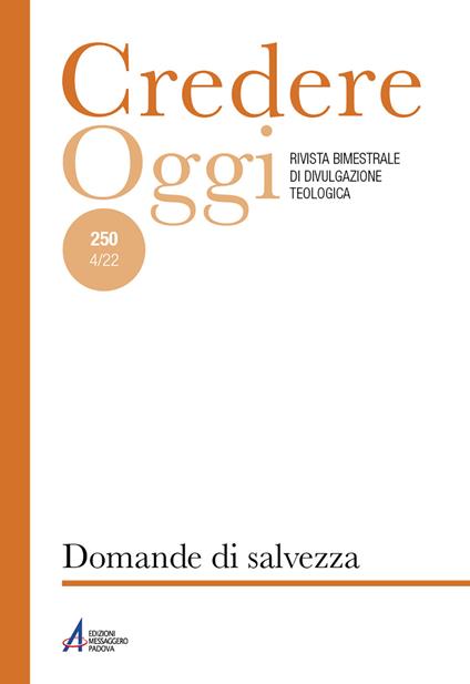 Credereoggi. Vol. 250: Domande di salvezza. - copertina